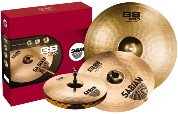 sabian B8 cymbals